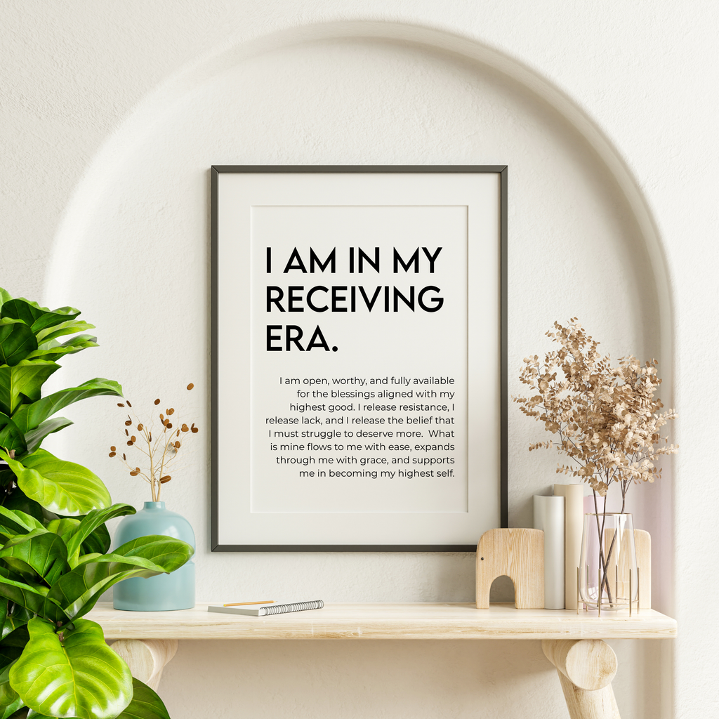 I Am In My Receiving Era Wall Art (Digital Download)