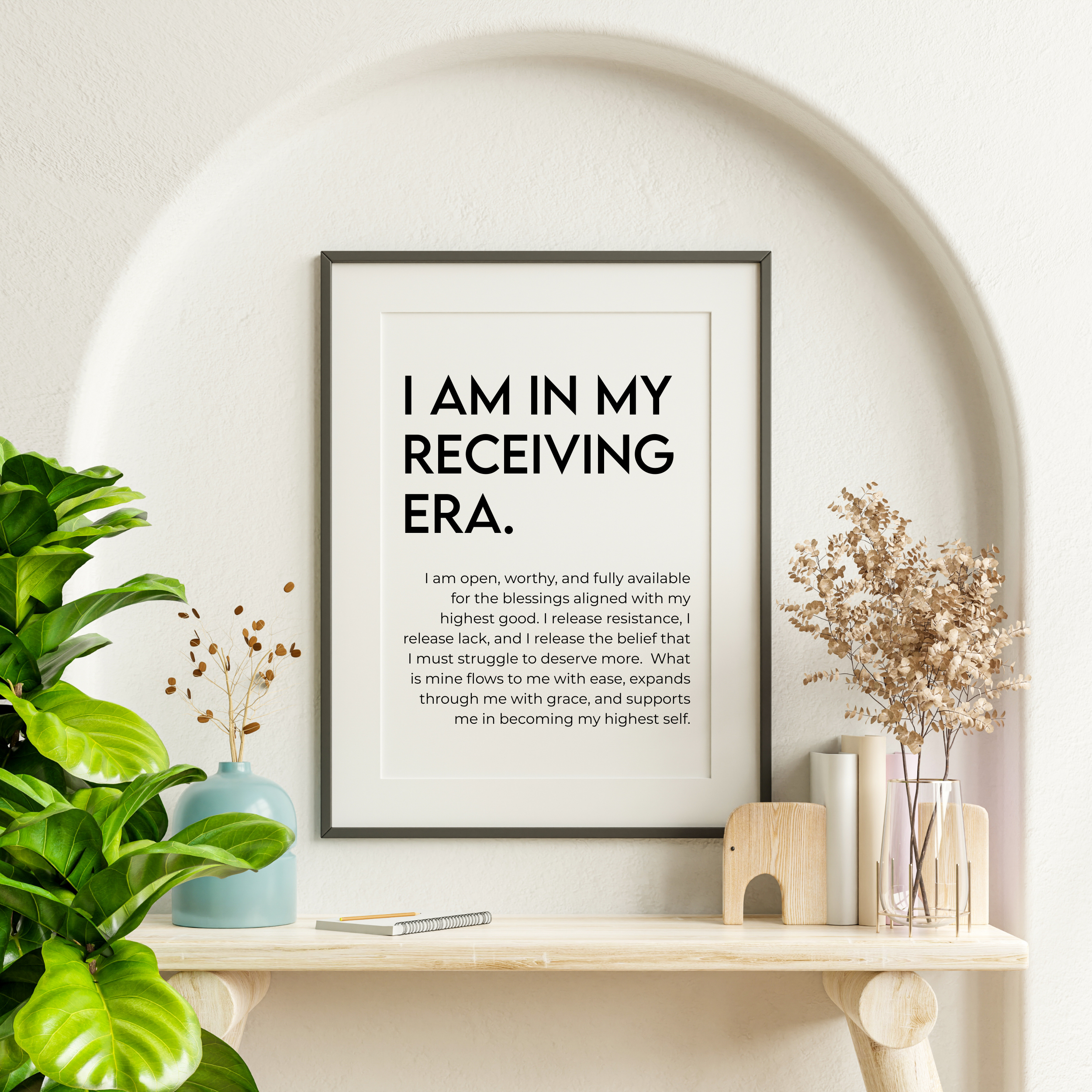 I Am In My Receiving Era Wall Art (Digital Download)