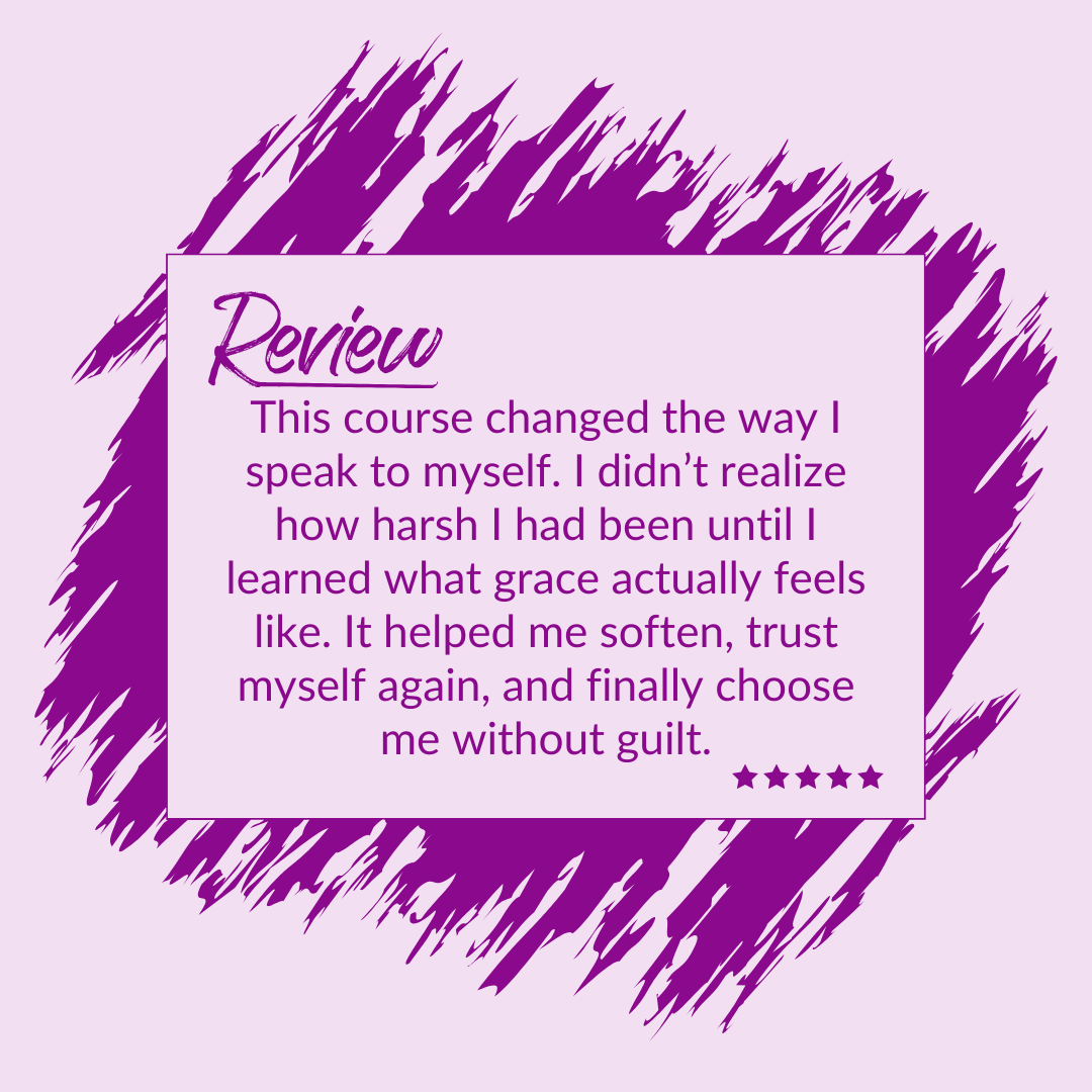 March - Giving Yourself GRACE - LIVE Online Class + Support Circle