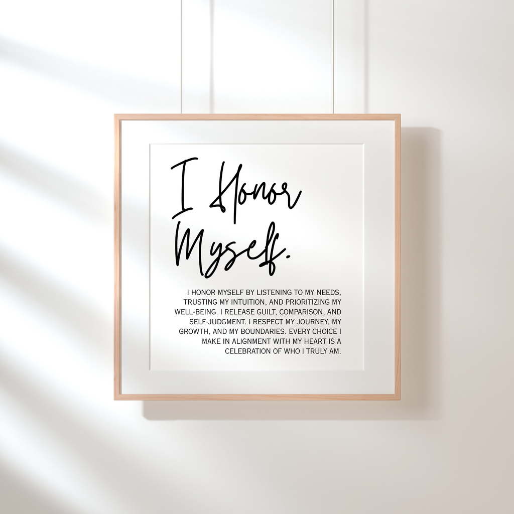 I Honor Myself (Digital Download)