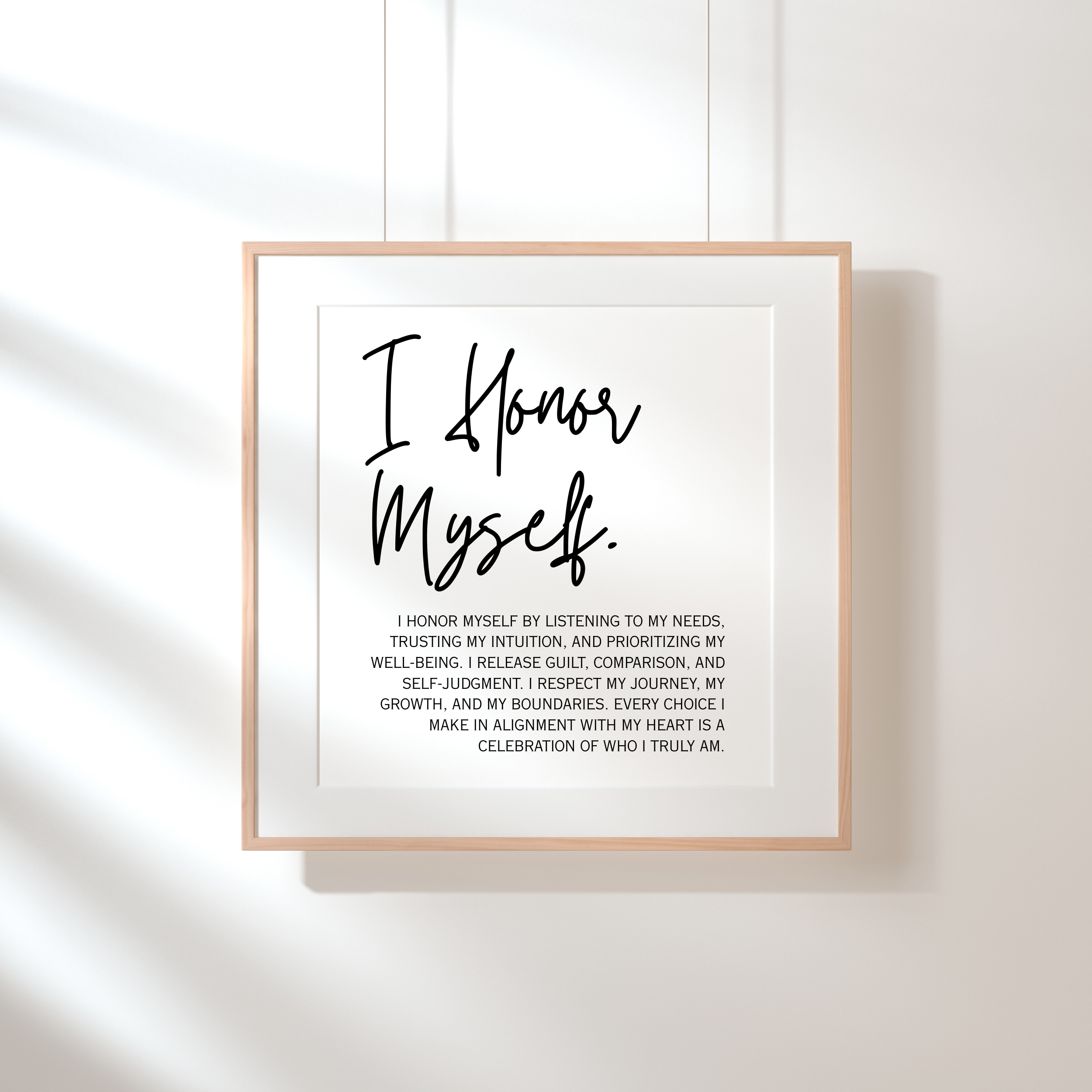 I Honor Myself (Digital Download)