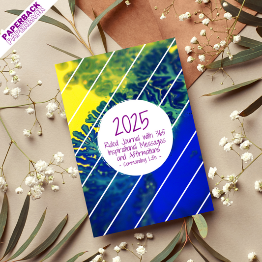 2025 [Ruled] Journal with 366 Inspirational Messages (Paperback)