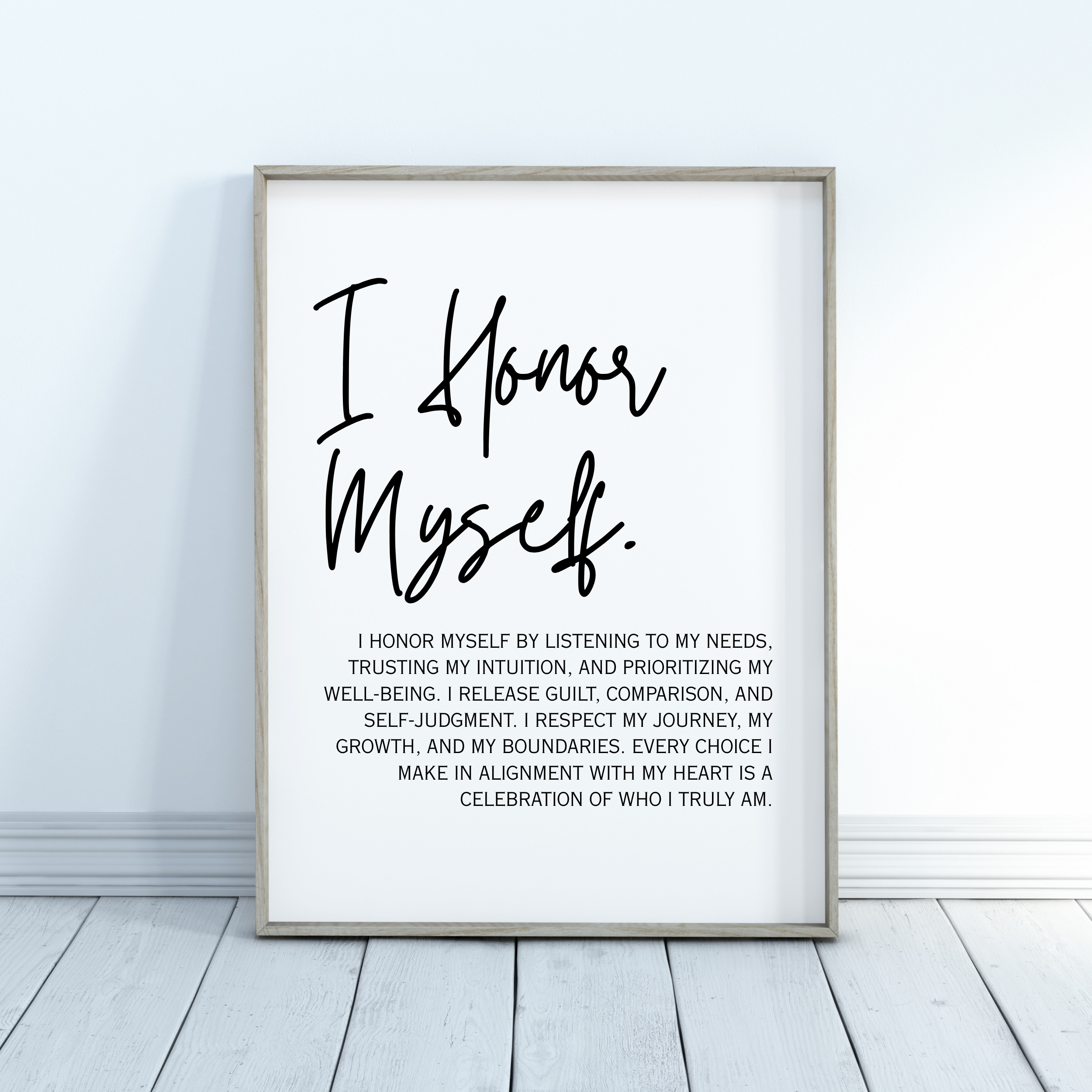 I Honor Myself (Digital Download)