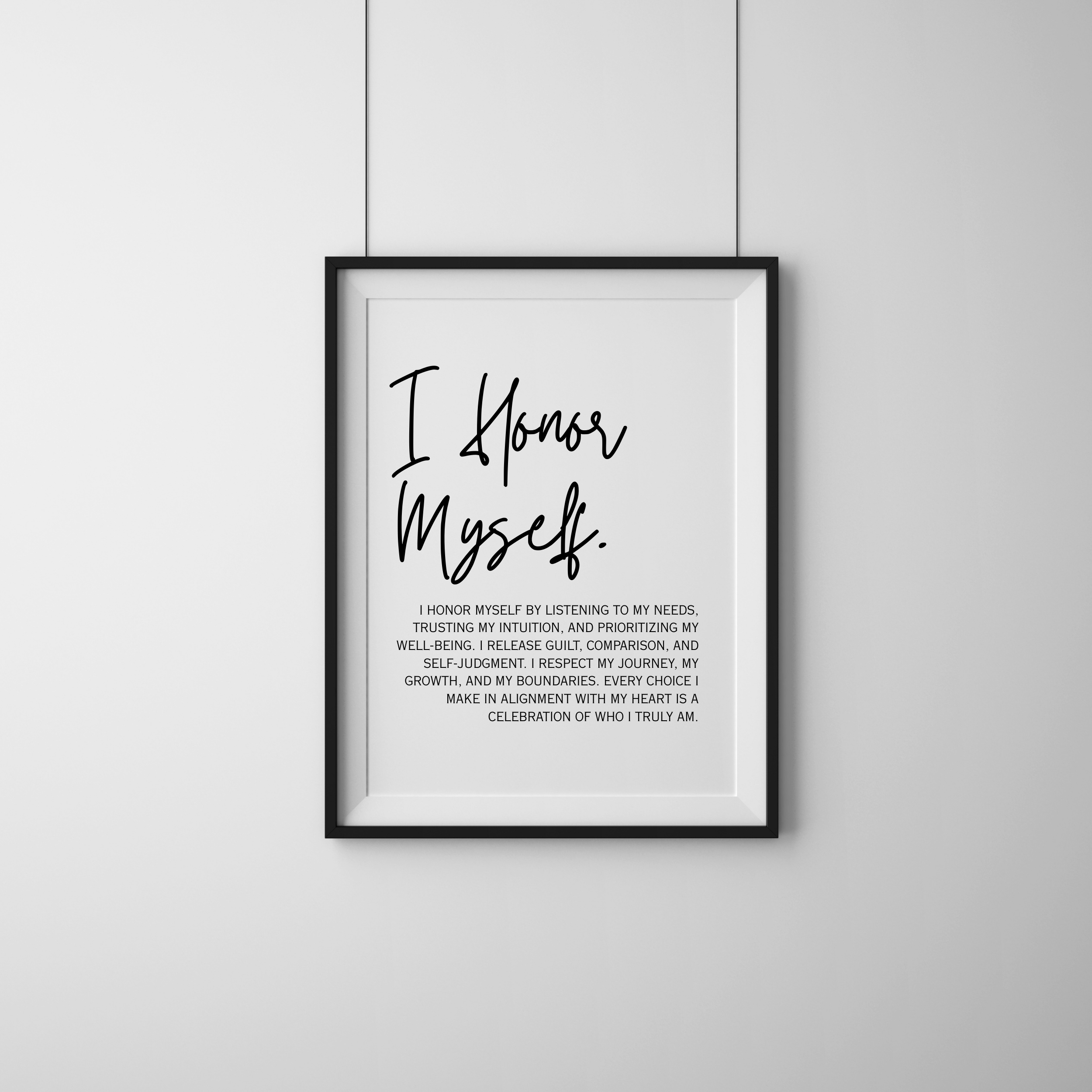 I Honor Myself (Digital Download)