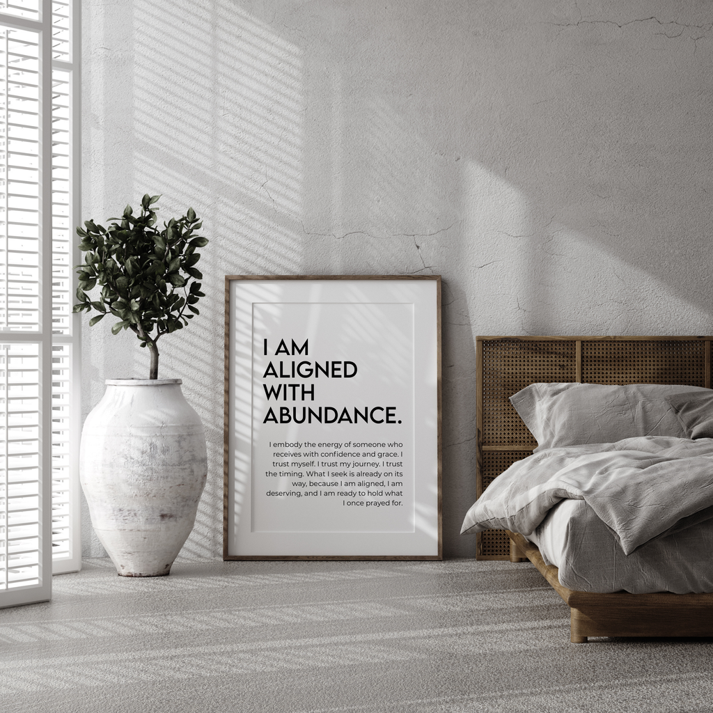 I Am Aligned With Abundance (Digital Download)