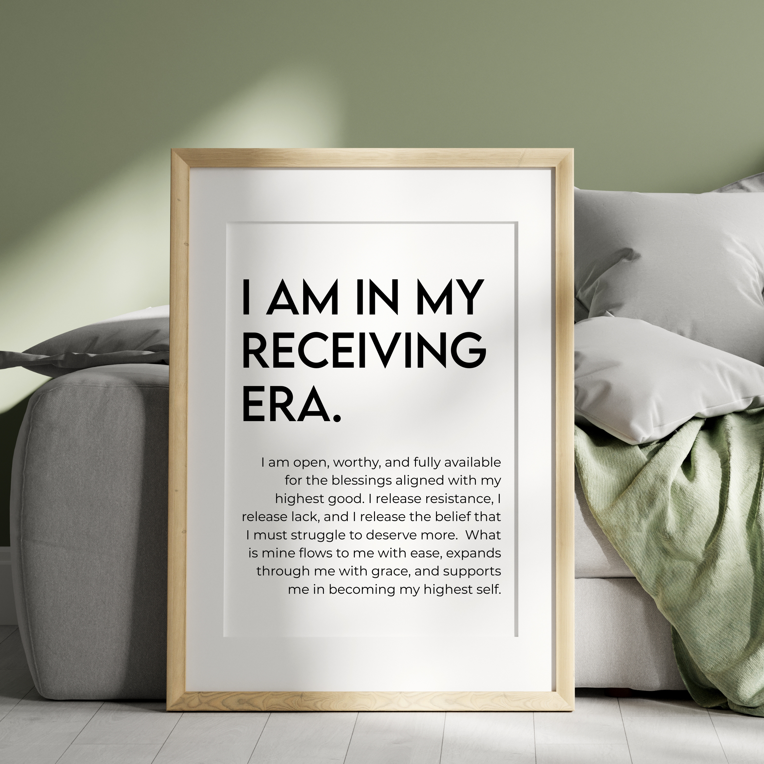 I Am In My Receiving Era Wall Art (Digital Download)