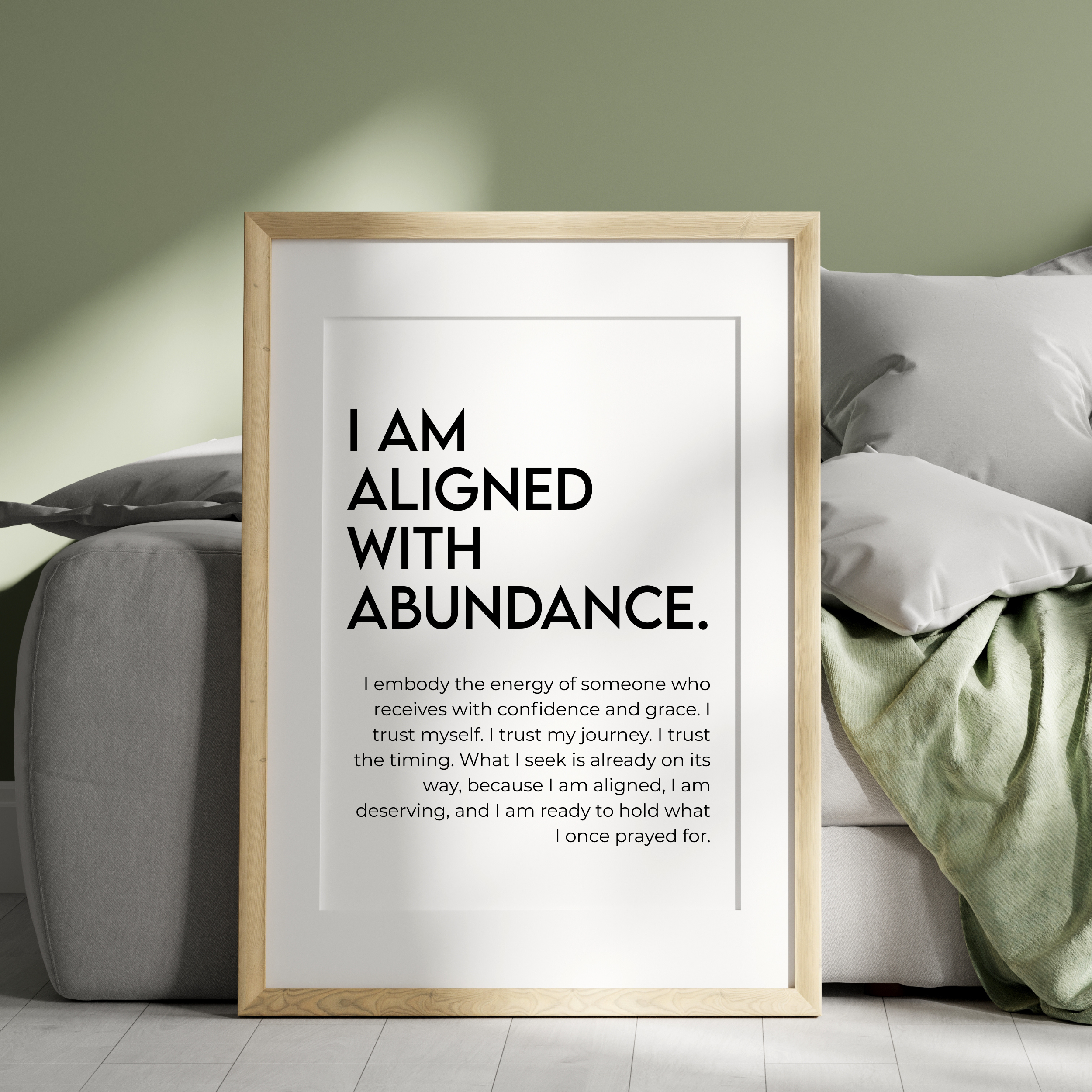 I Am Aligned With Abundance (Digital Download)