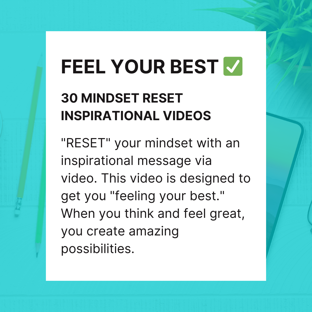 30-DAY MINDSET RESET - ONLINE COURSE